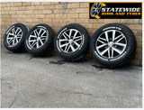 TOYOTA 18 INCH WHEELS WITH MONSTA TYRES