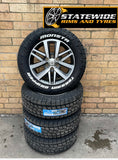 TOYOTA 18 INCH WHEELS WITH MONSTA TYRES