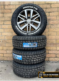 TOYOTA 18 INCH WHEELS WITH MONSTA TYRES