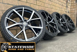 4 X VOLKSWAGEN GOLF STYLE 19 INCH (WHEELS WITH TYRES)