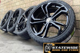 SET OF VOLKSWAGEN GOLF STYLE 19 INCH (WHEELS WITH TYRES)