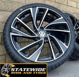 SET OF VOLKSWAGEN GOLF STYLE 19 INCH (WHEELS WITH TYRES)