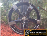 SET OF HOLDEN COMMODORE 18 INCH WHEELS