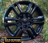Ford Ranger 18” Wheels in Satin Black