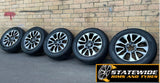 GENUINE SET OF 5 TOYOTA PRADO 19 INCH 2021 WHEELS WITH DUNLOP TYRES