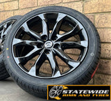 4 X Mazda Style 18 inch Wheels With Tyres