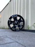 18 Inch Toyota Hilux Gloss Black Wheels