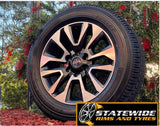 GENUINE SET OF 5 TOYOTA PRADO 19 INCH 2021 WHEELS WITH DUNLOP TYRES