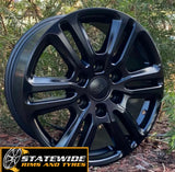 Ford Ranger 18” Wheels in Satin Black