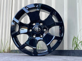18 Inch Toyota Hilux Gloss Black Wheels