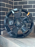 18 Inch Toyota Hilux Gloss Black Wheels