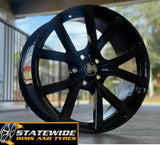Holden Style 20 Inch Staggered Wheels